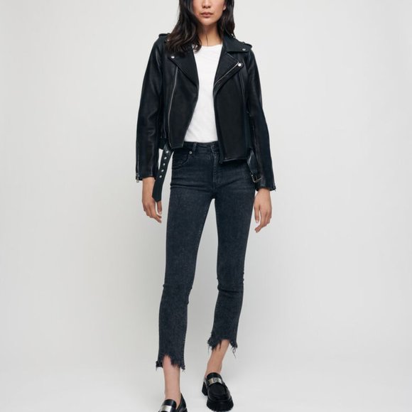 Maje Bocelix Leather Jacket - Picture 2 of 4